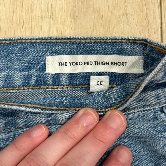 Aritzia Denim Forum Yoko Mid Thigh Short - Picture 3 of 3